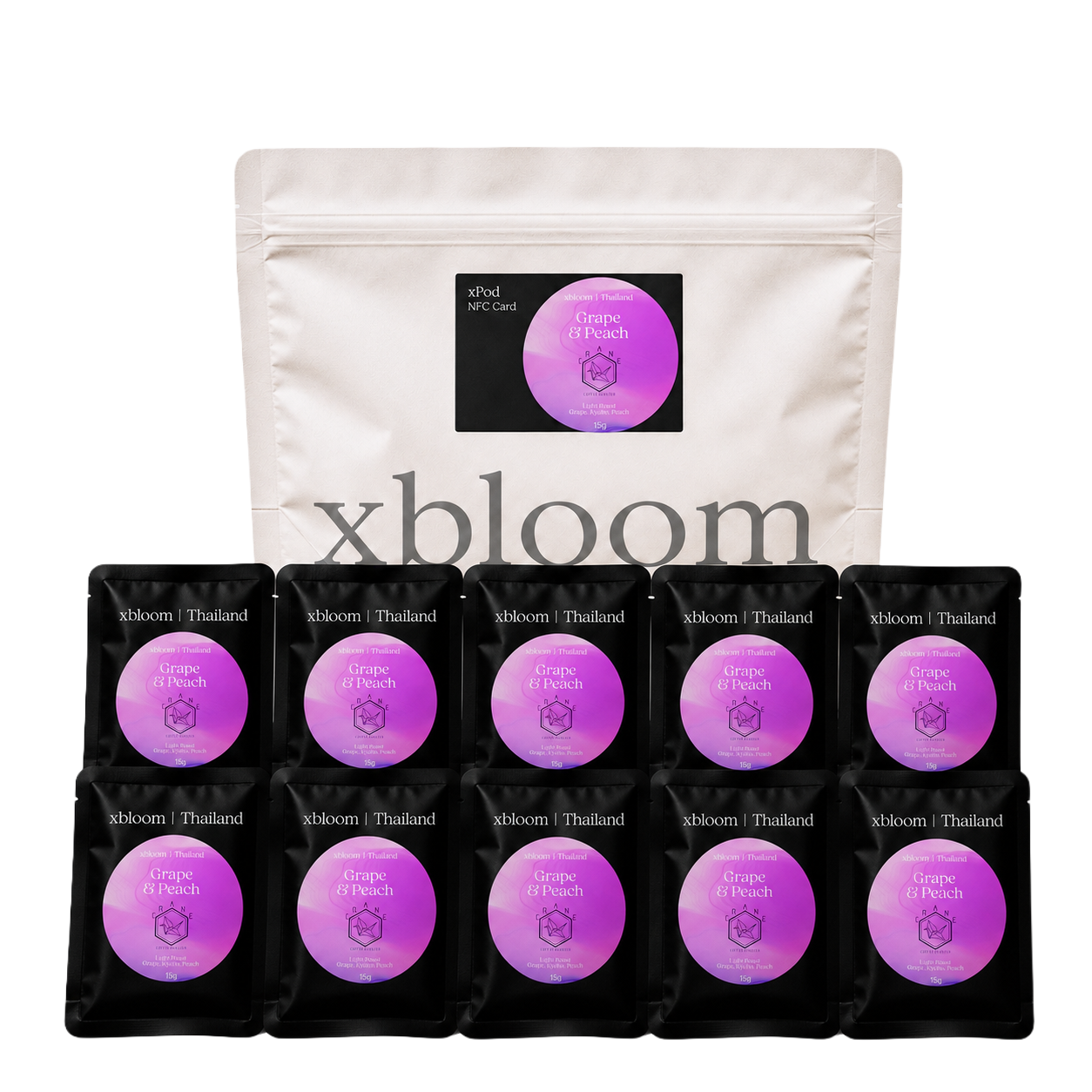 Crane Grape & Peach (Pack)
