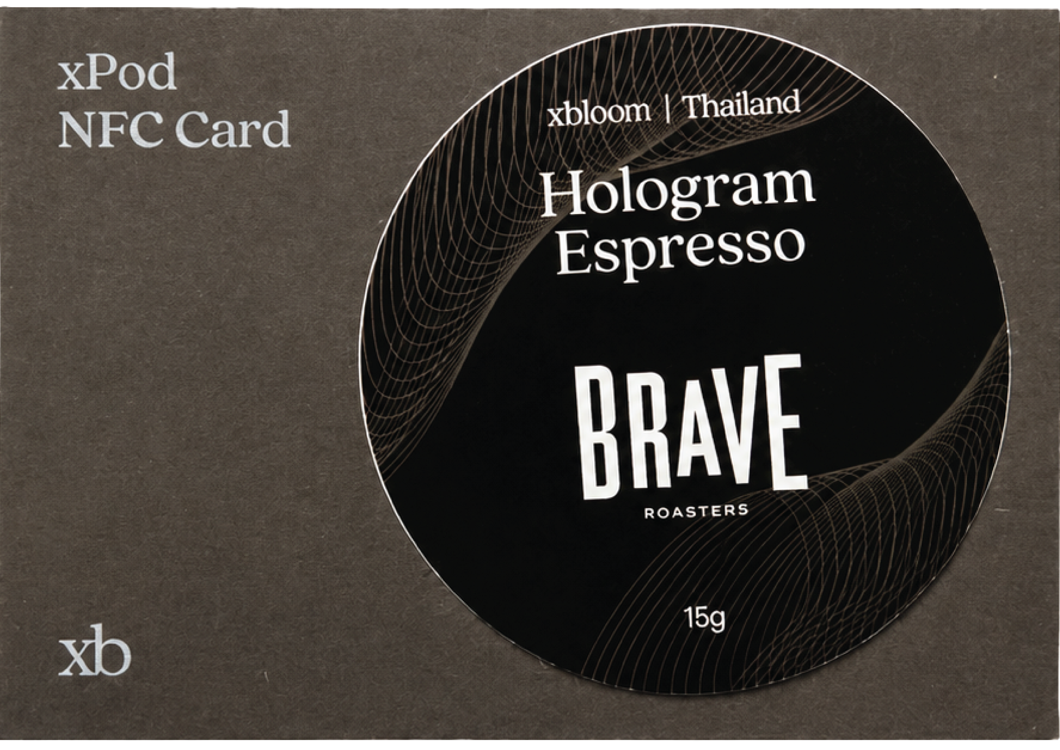 Brave Hologram Espresso NFC