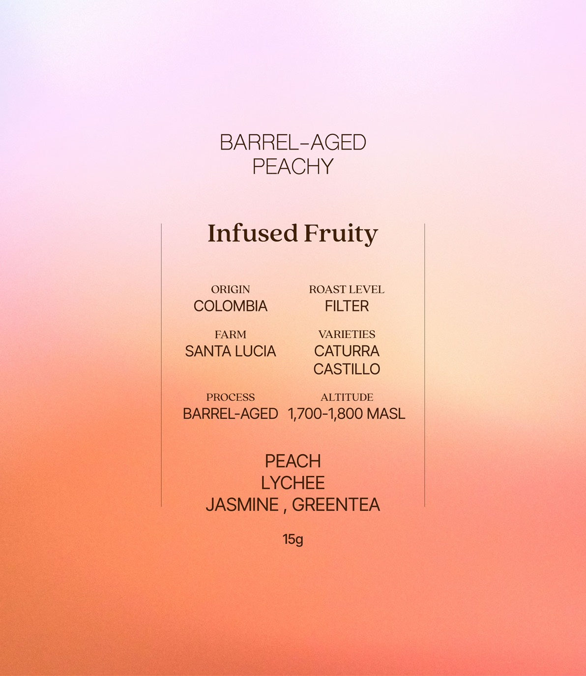 Nowadays Barrel-Aged Peachy