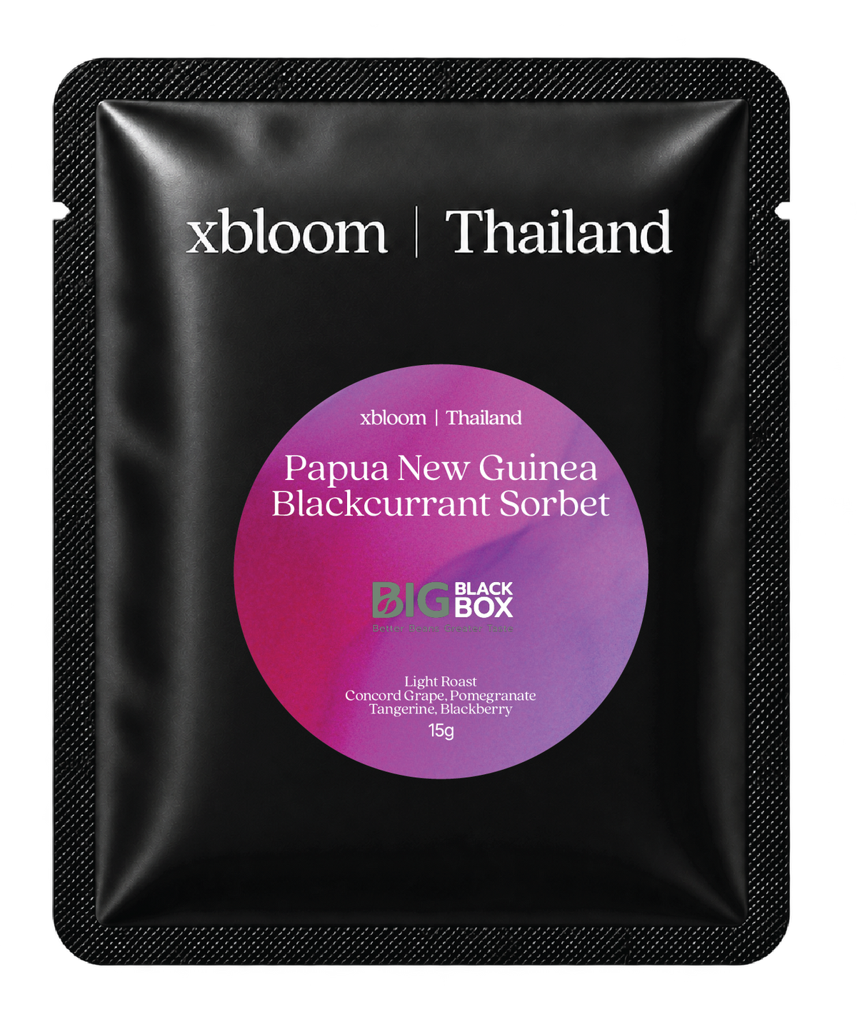 Big Black Box Papua New Guinea Blackcurrant Sorbet